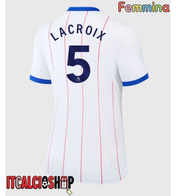 Chelsea Maxence Lacroix #5 Terza Maglia Femmina 2026-27 Manica Corta